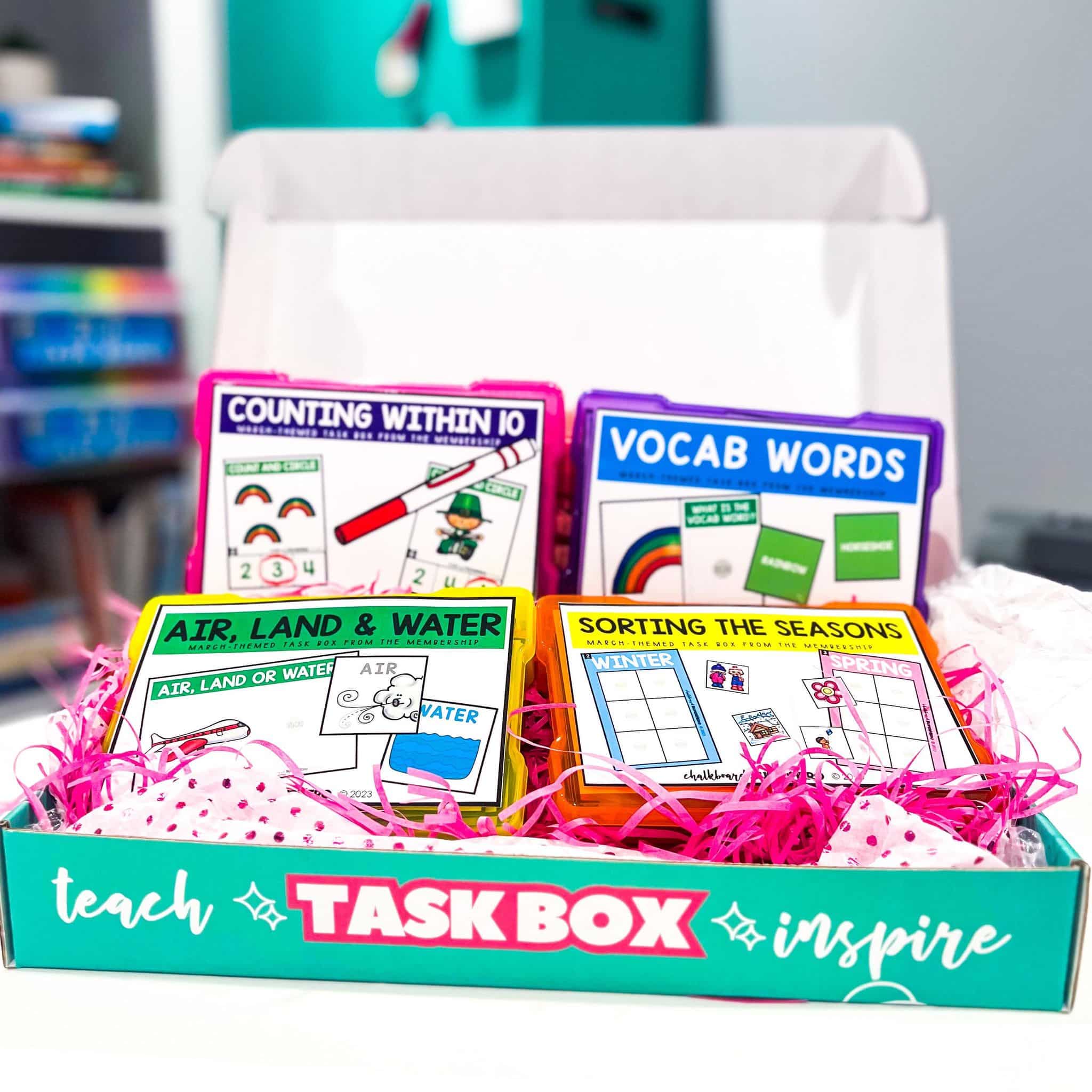 Teach Task Box Inspire the Membership