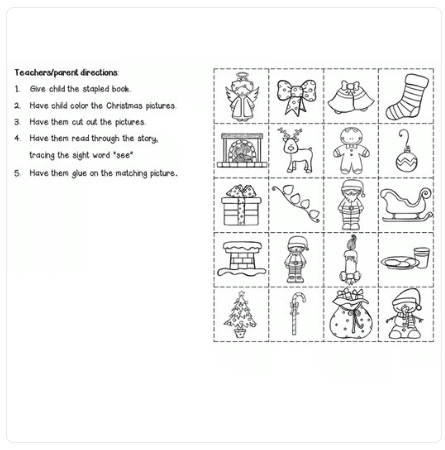 Christmas Emergent Reader